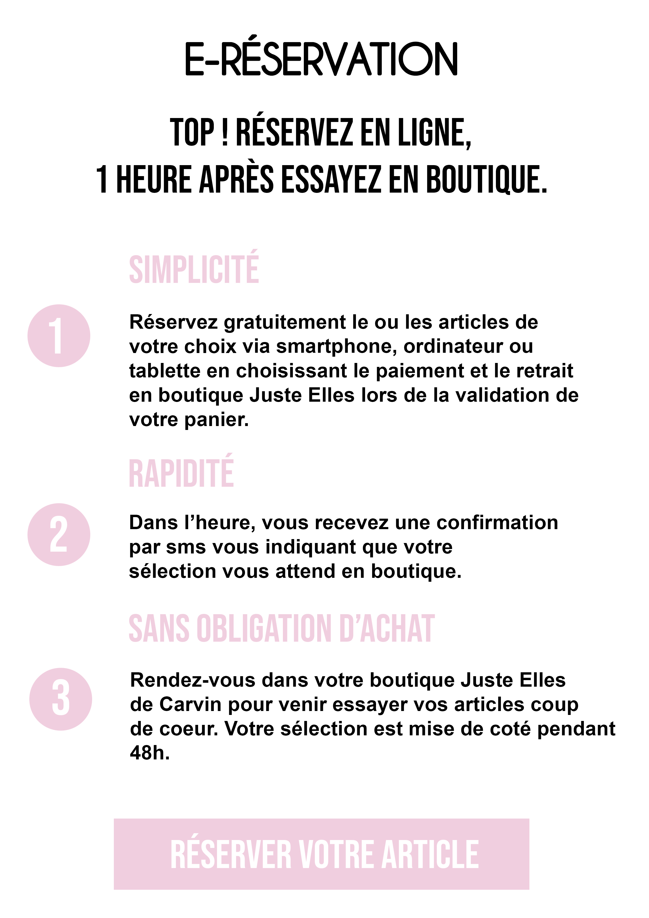 Justeelles Eréservation